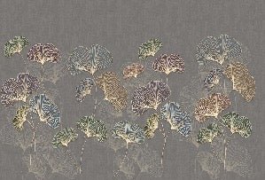 Trendy panoramic ginkgo asia wallpaper