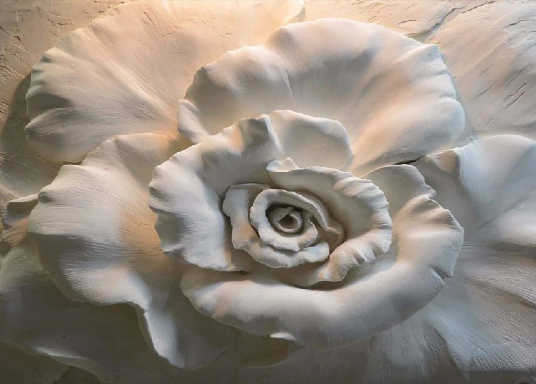 Flower Sculpture 3D wallpaper