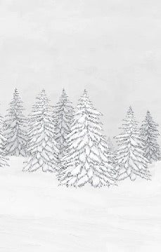 Black & white gondola mountain wallpaper