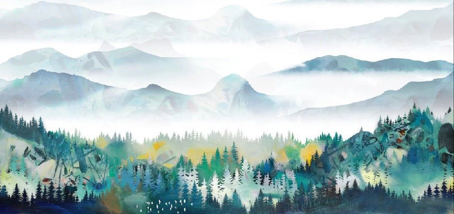 Mountain & Scandinavian wallpaper