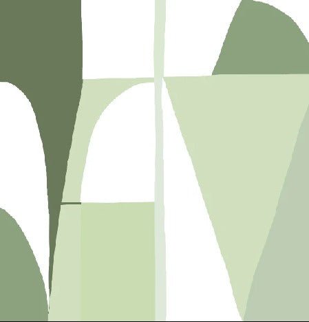 Memphis green wallpaper