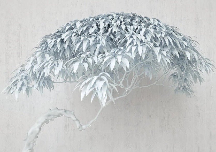 Nordic Style Tree Panoramic Wallpaper