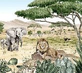 Children's wallpaper secret savannah