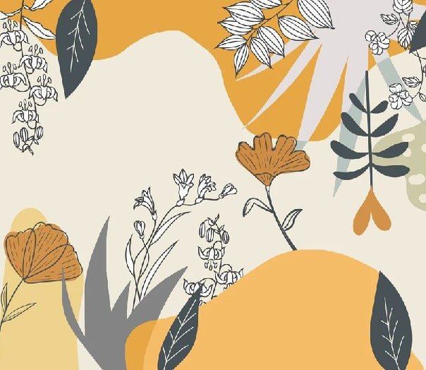 Trendy kitchen wallpaper