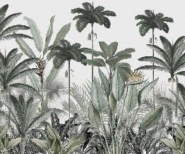 Jungle Tree Panoramic Wallpaper