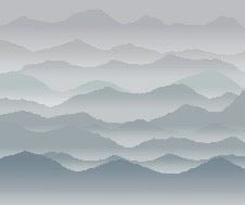 Panoramic wallpaper cimes mist