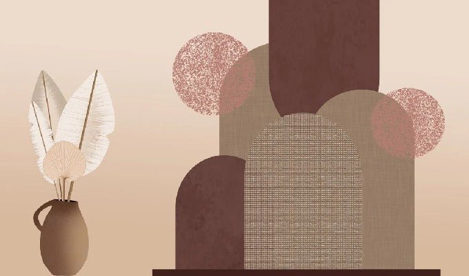 Art design panoramic wallpaper