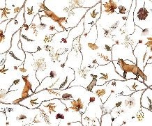 Children's forest adventure wallpaper