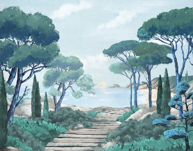 Wallpaper stroll in the calanques