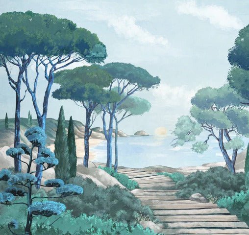 Wallpaper stroll in the calanques