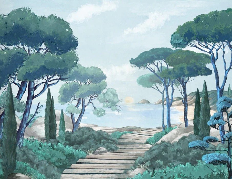 Wallpaper stroll in the calanques