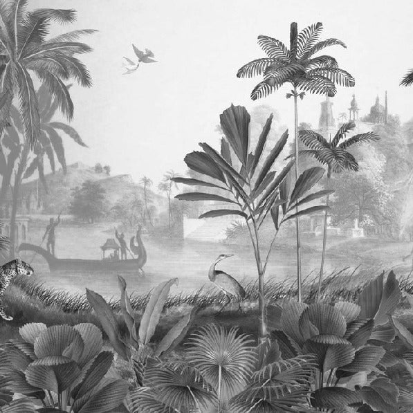 Wild shadows panoramic wallpaper