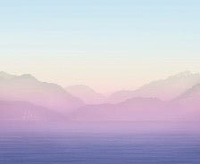 Annecy and its peaceful lake rainbow wallpaper