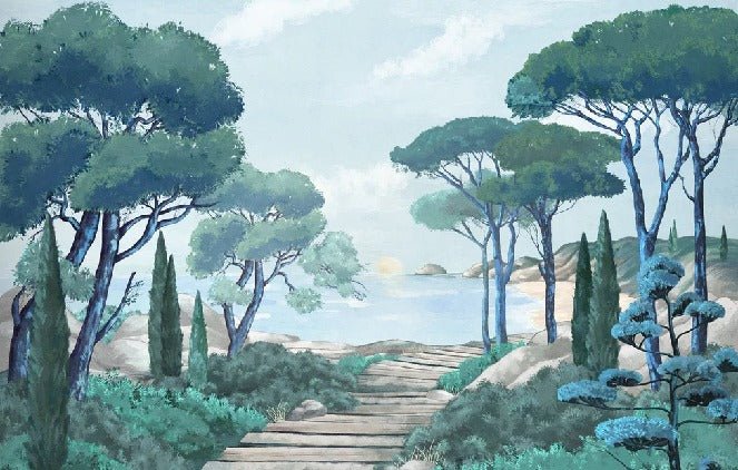 Wallpaper stroll in the calanques