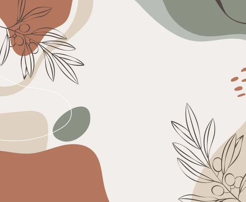 Panoramic foliage wallpaper olivaissance