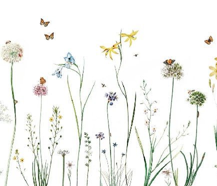 Enchanted grass wallpaper