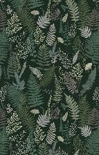 Dense green leaf wallpaper