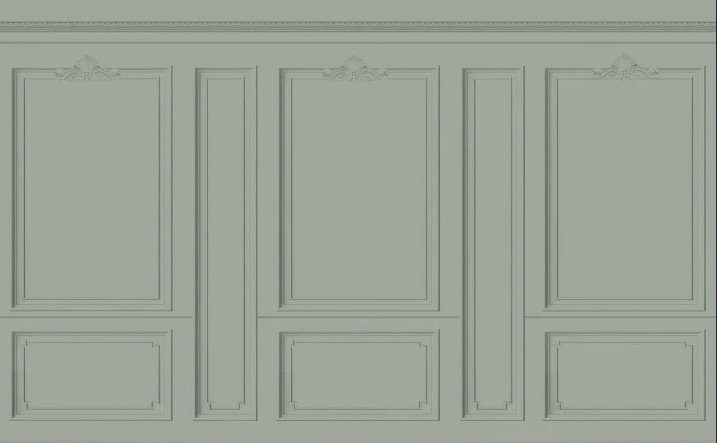 Haussmann Vert de gris wallpaper