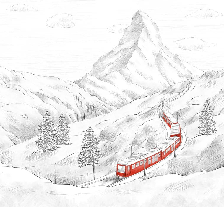 Panoramic Matterhorn wallpaper