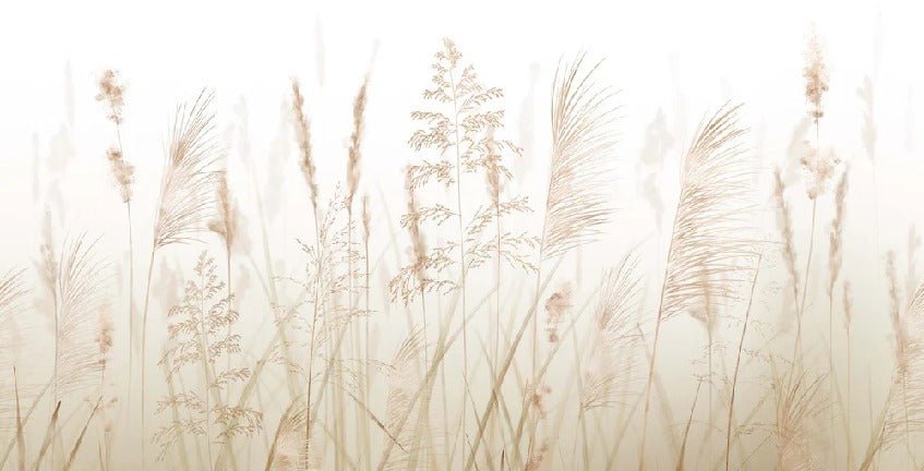 Wheat field flower wallpaper