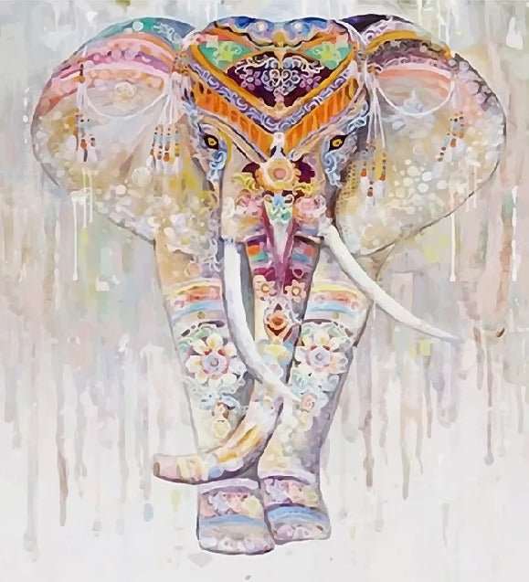 Elephant Boho Indian wallpaper