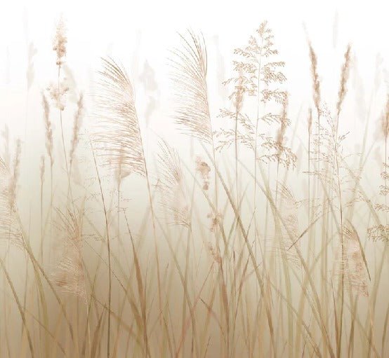 Wheat field flower wallpaper