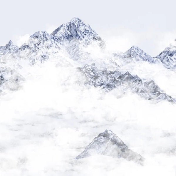 Mount Everest blue wallpaper