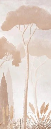 Sepia cypress pine wallpaper