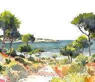 Papier peint panoramique air estival, XXL, tendance