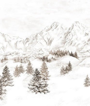 Alps mountain range wallpaper