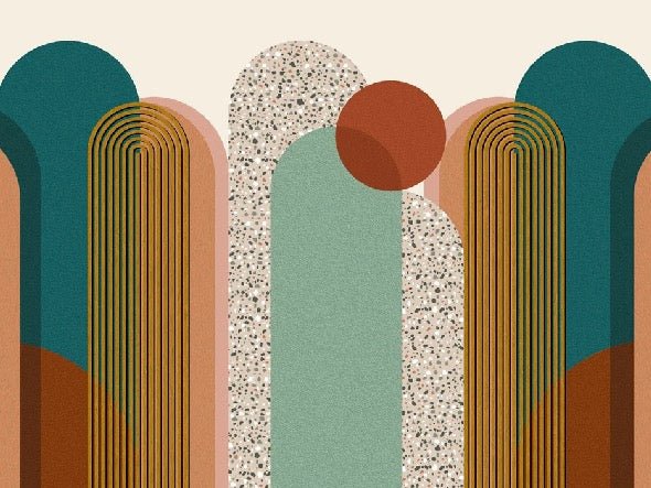 Papier peint Art pop déco graphique tendance, XXL, tendance