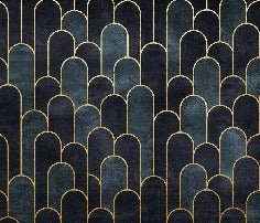 Dark blue chic wallpaper