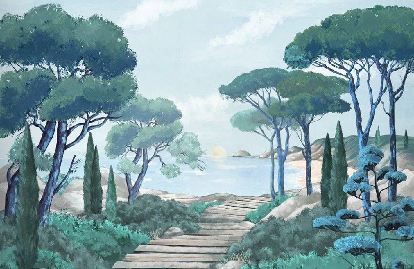 Wallpaper stroll in the calanques