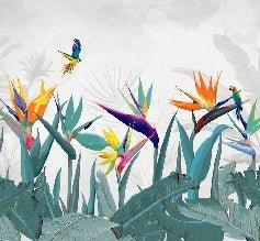 Panoramic exotic balata wallpaper