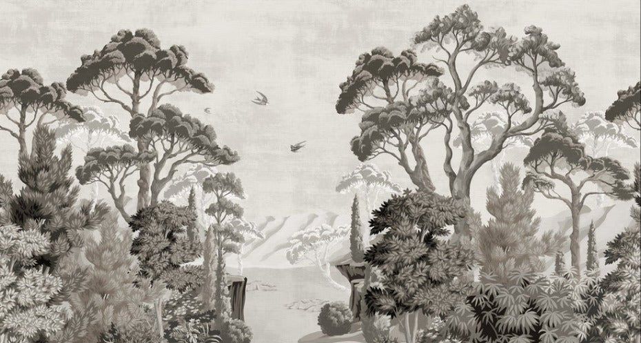 Panoramic landscape wallpaper