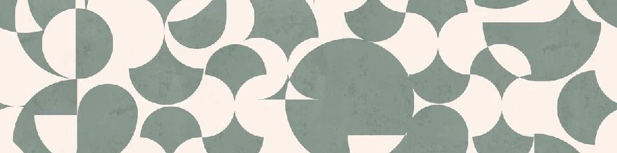 Retro slate green graphic wallpaper