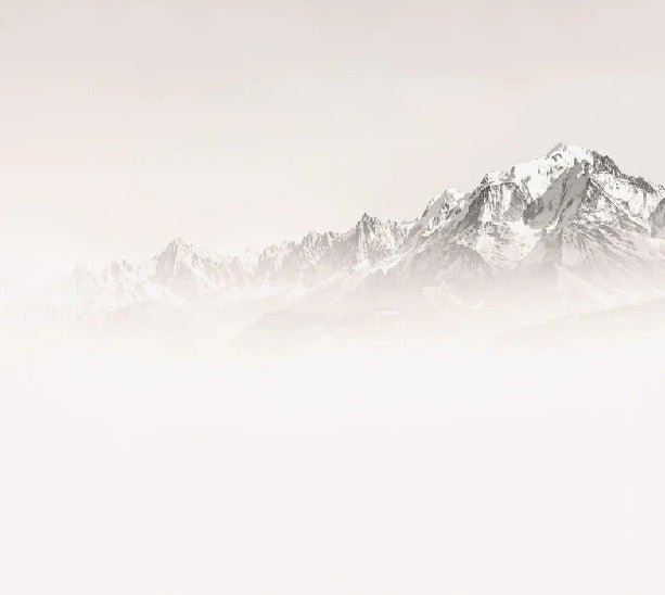 Misty morning wallpaper Mont Blanc