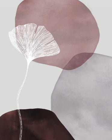 Purple panoramic abstract wallpaper