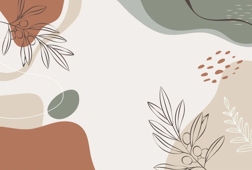 Panoramic foliage wallpaper olivaissance