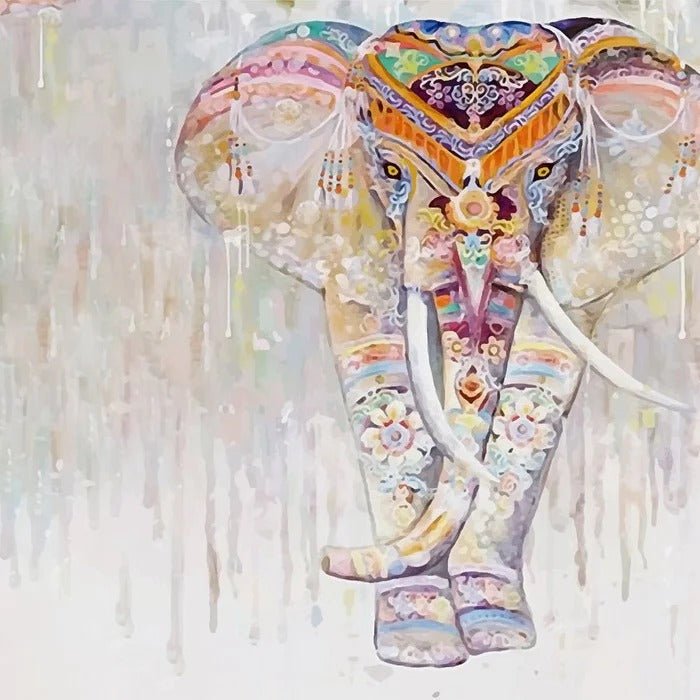 Elephant Boho Indian wallpaper