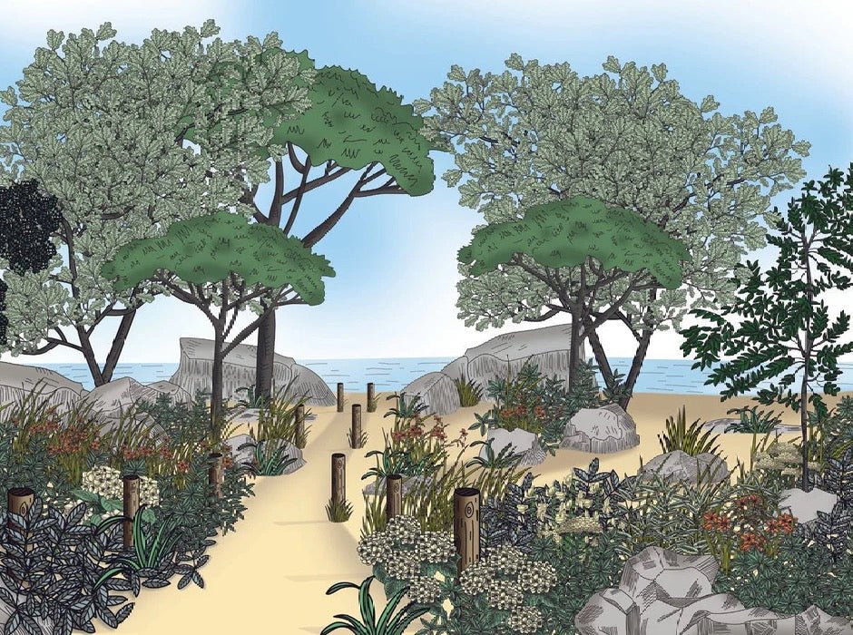 France seaside landscape wallpaper