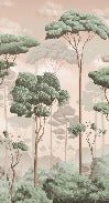 Jasmine voluptuous pine forest panoramic wallpaper