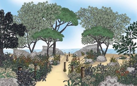 France seaside landscape wallpaper