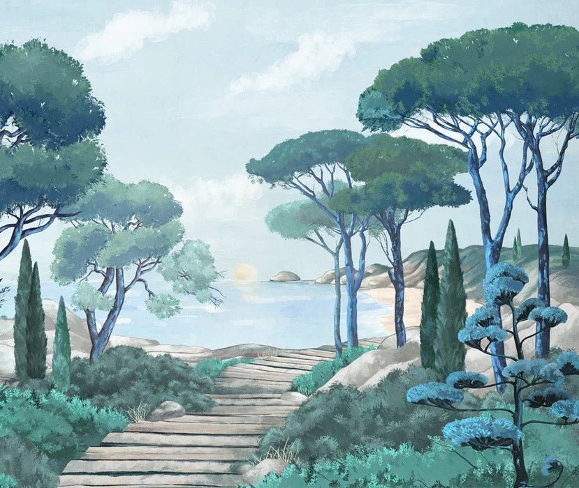 Wallpaper stroll in the calanques