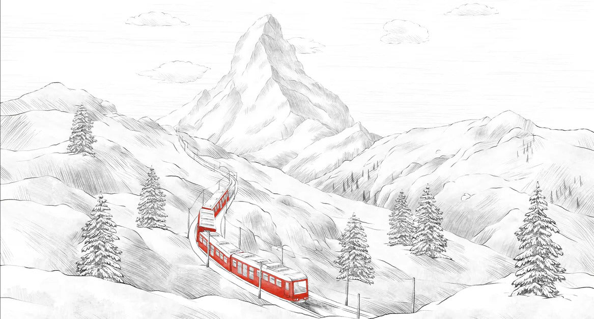 Panoramic Matterhorn wallpaper