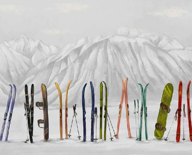 Ski wallpaper Courchevel