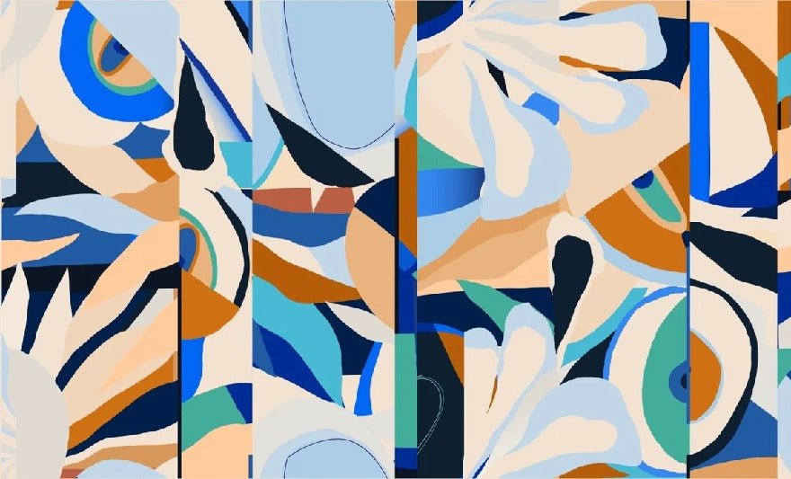 Vibrant abstract wallpaper