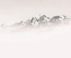 Misty morning wallpaper Mont Blanc