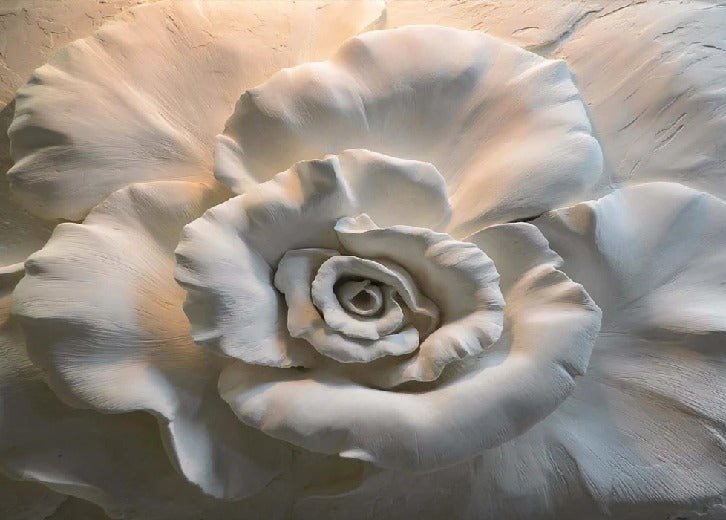 Flower Sculpture 3D wallpaper