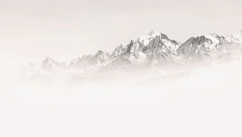 Misty morning wallpaper Mont Blanc